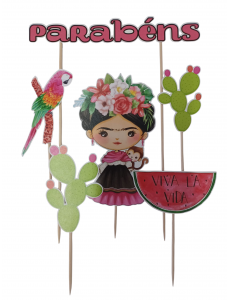 Topo Bolo Frida Kahlo